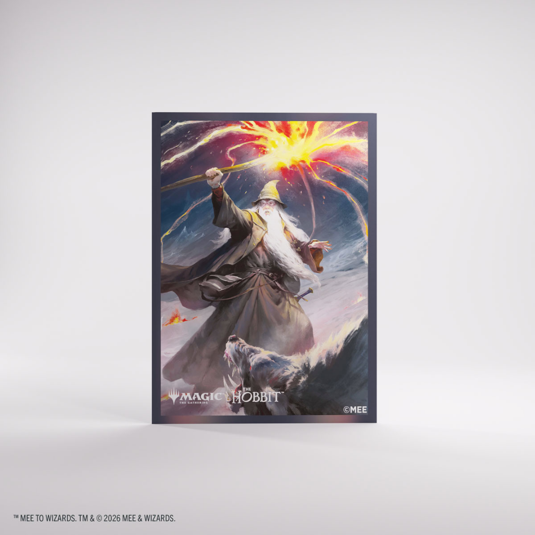Gamegenic | MTG: The Hobbit - Gandalf, Shadows Foe | Premium Art Sleeves (105 Stk.)