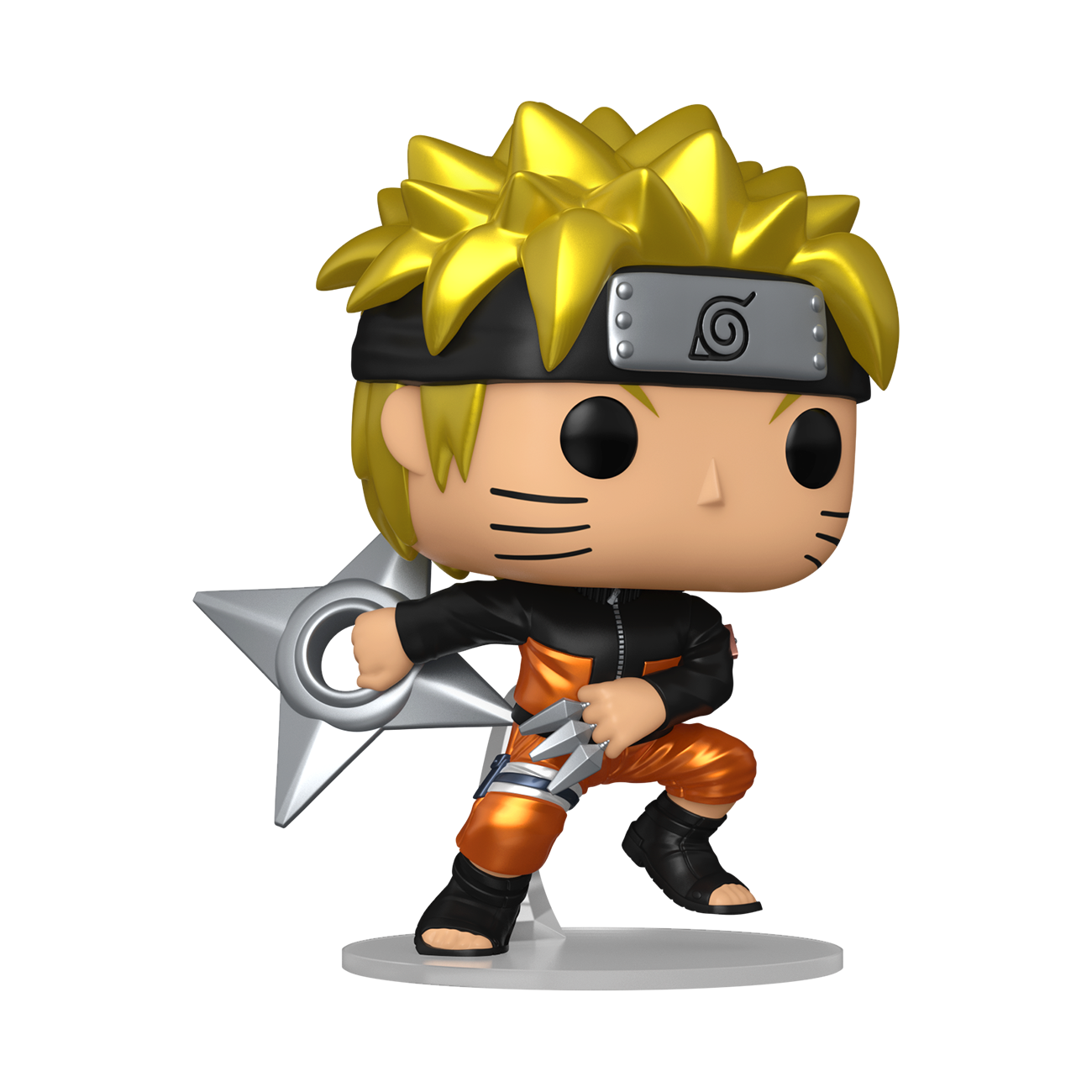 POP! Animation: Naruto Uzumaki with Kunai & Shuriken - Naruto Shippuden (CH)