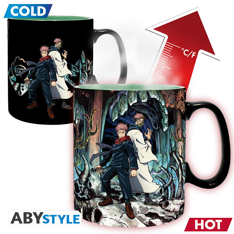 Abysse: Jujutsu Kaisen - Mug Heat Change 460ml - Itadori & Sukuna