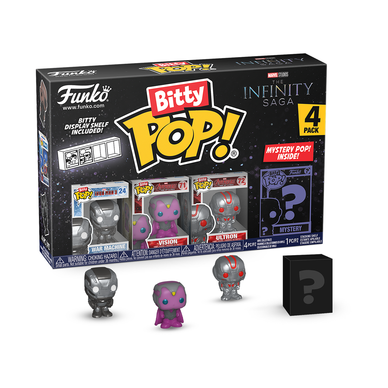 Bitty POP!: Iron Man 4PK - Marvel