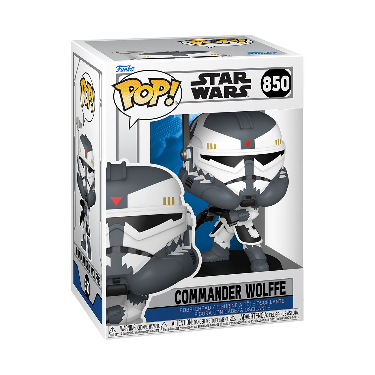 Pop! Vinyl | Comm Wolffe | Star Wars: Clone Wars (1/2)