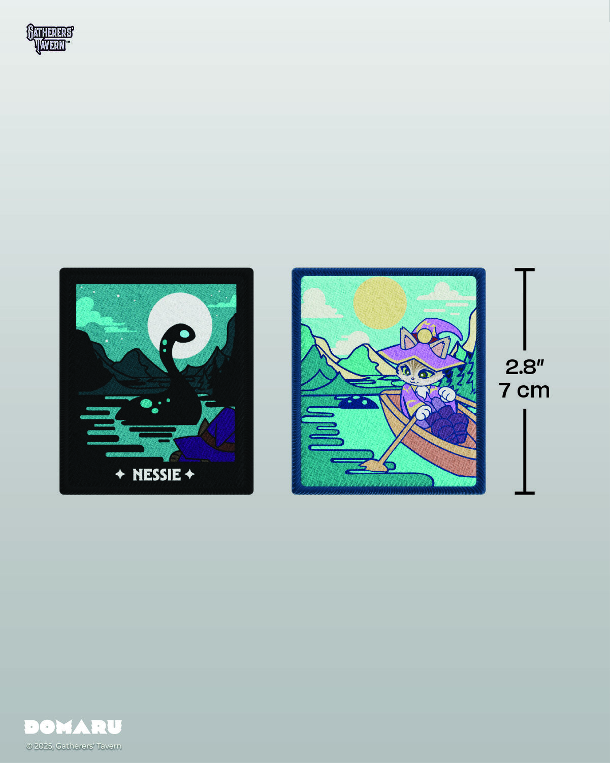 Gatherers' Tavern | Turquoise Loch Deco Patch DOMARU | Binder 9-Pocket