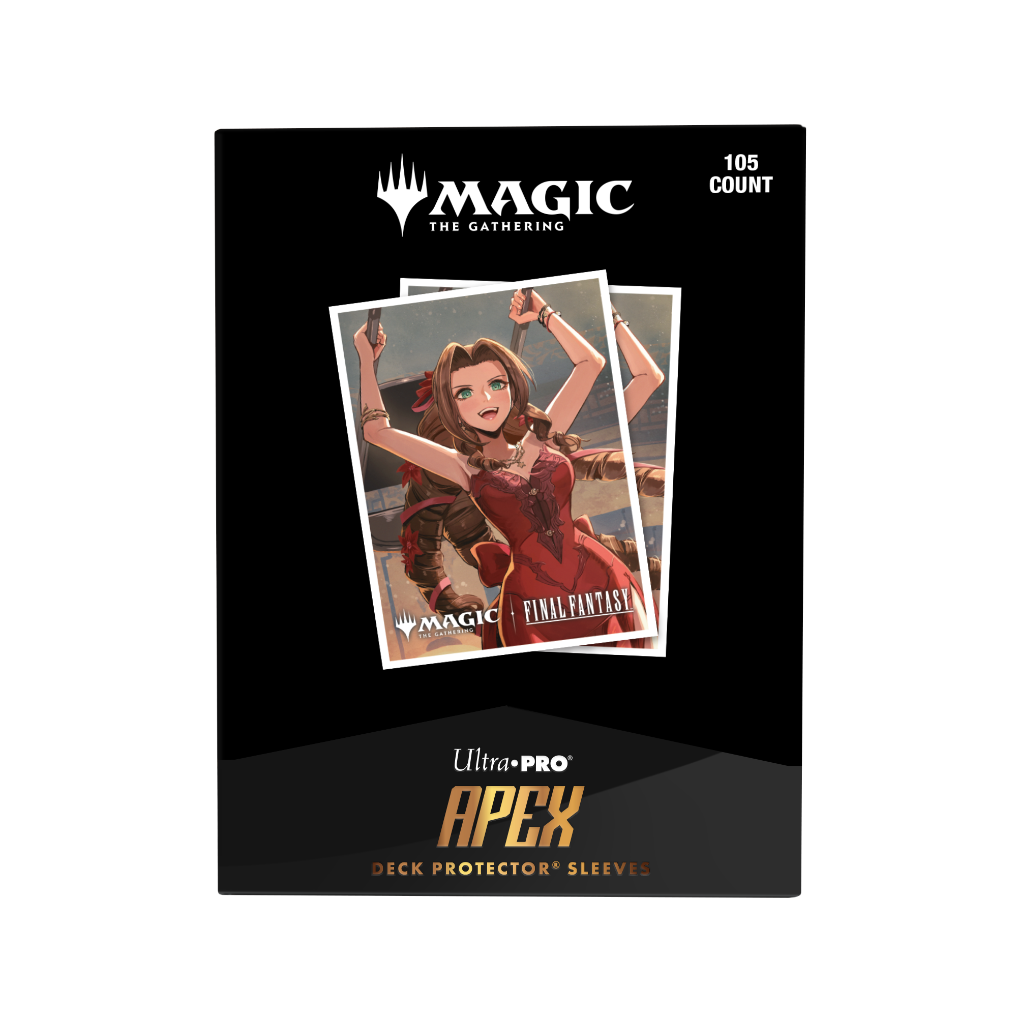 Ultra Pro | MTG - FINAL FANTASY - Aerith Gainsborough | 105pcs APEX DECK PROTECTOR Sleeves