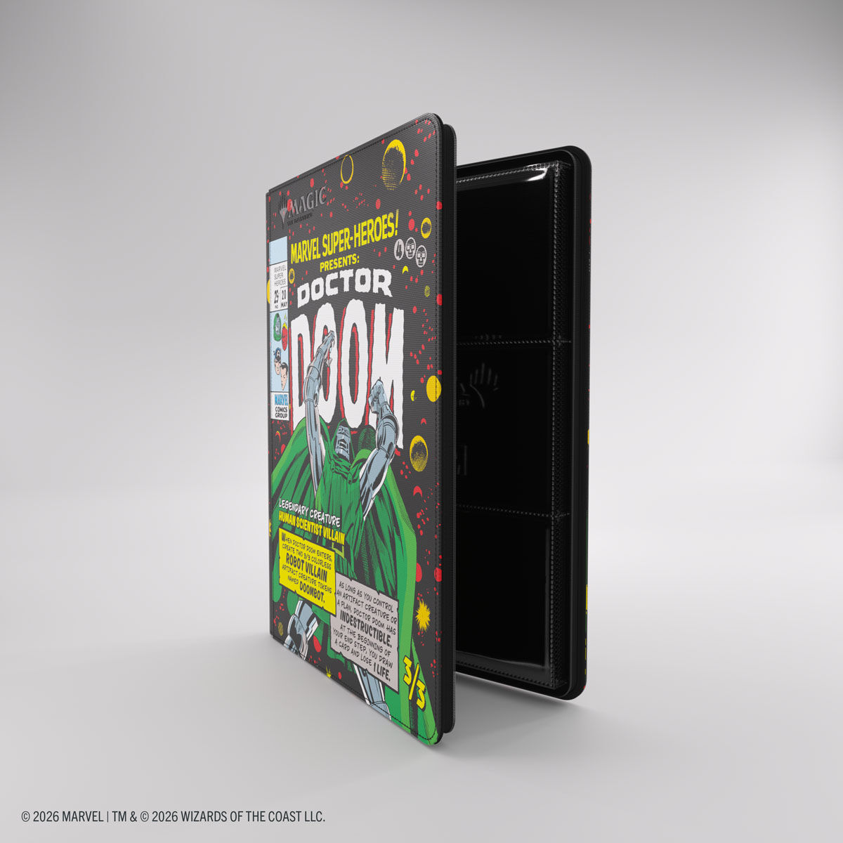 Gamegenic | Marvel Super Heroes - Doctor Doom | Binder 18-Pocket