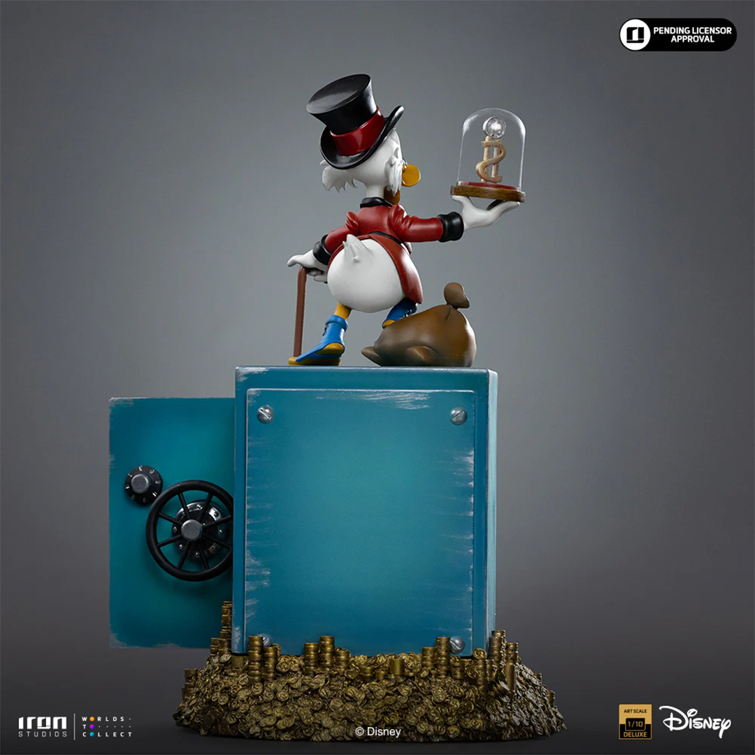 Iron Studios | Uncle Scrooge Mcduck And Nephews - Duck Tales | Art Scale 1/10