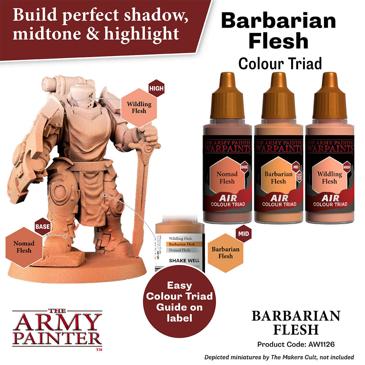 The Army Painter - Barbarian Flesh - Warpaints Air