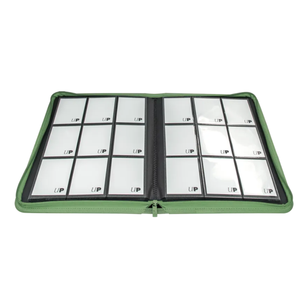 Ultra Pro | Vivid - Cool Matcha | 9-Pocket Zippered Pro-Binder