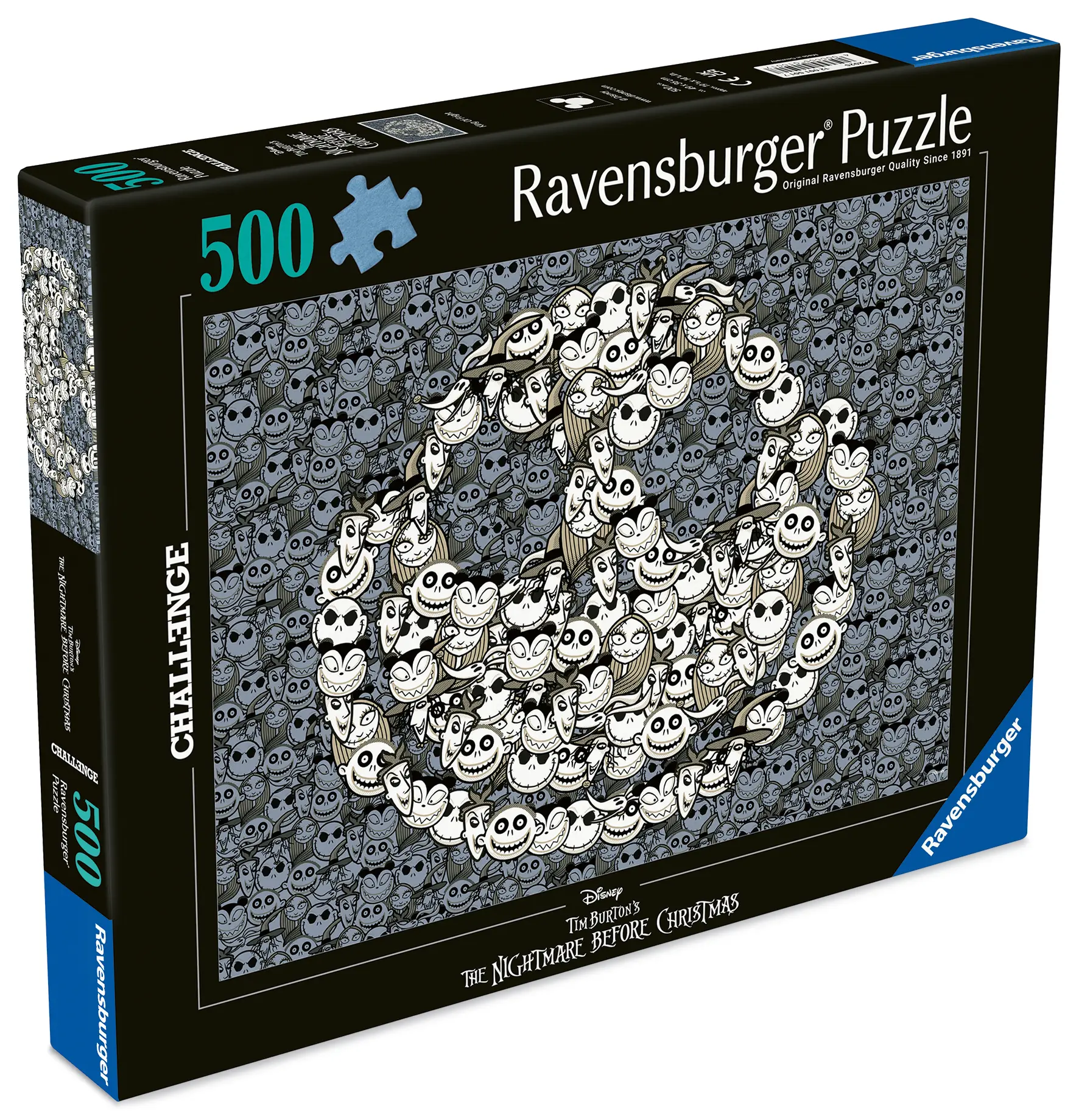 Ravensburger | The Nightmare Before Christmas King of Fright | 500 Teile Puzzle Challenge