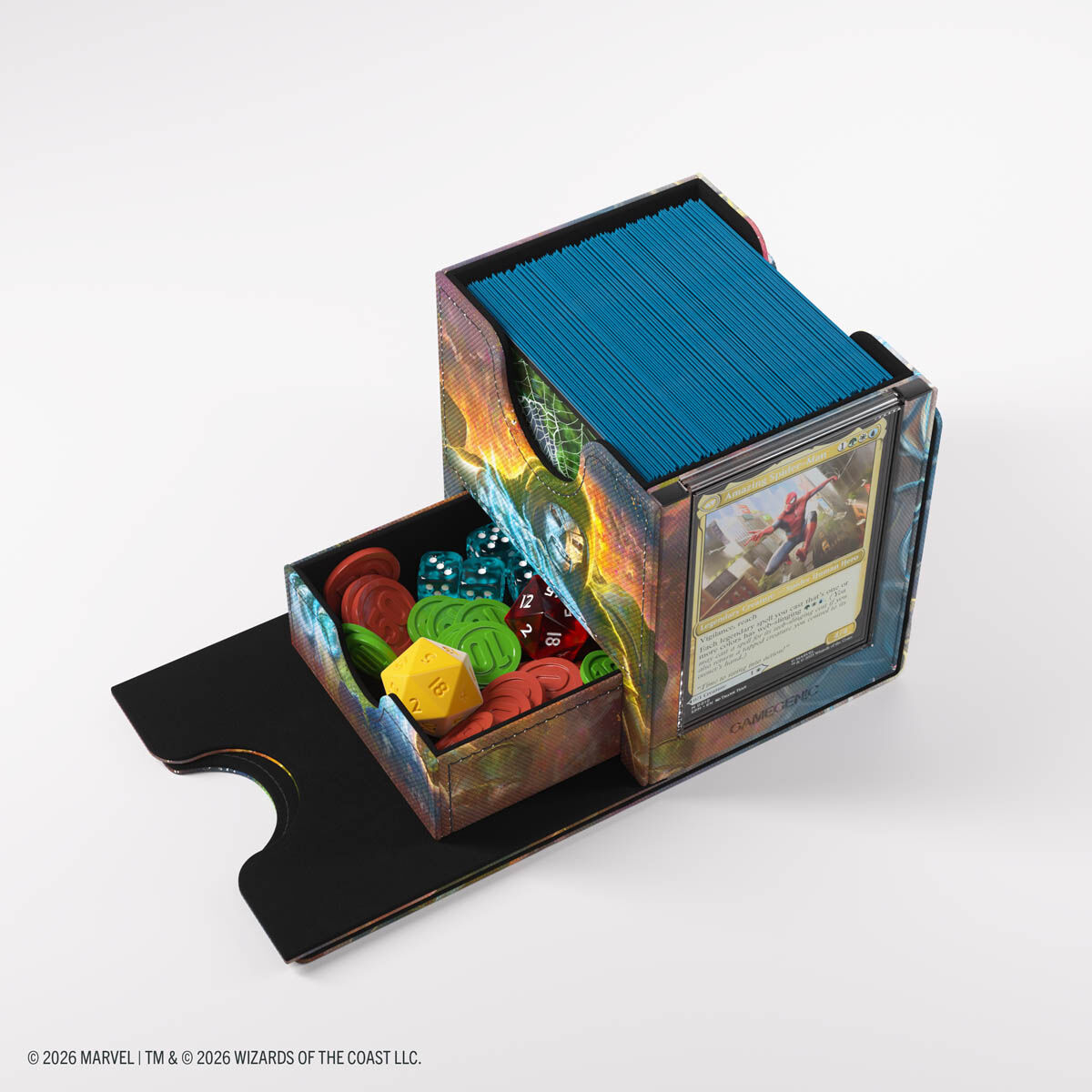 Gamegenic | Marvel Super Heroes - Doom Reigns Supreme / Loki Laufeyson | Deckbox Sidekick PRO 100+ XL