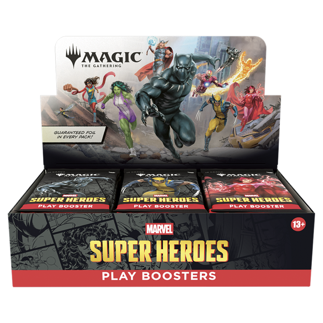 Magic: The Gathering | Marvel Super Heroes | Play Booster Display (EN)