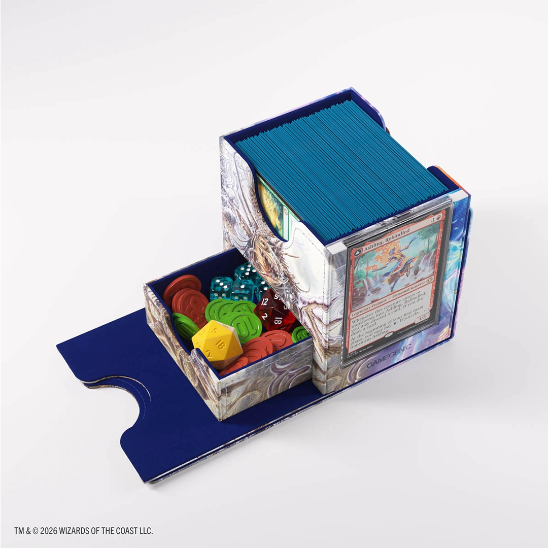 Gamegenic | MTG: Lorwyn Eclipsed - Ashling, the Limitless / Auntie, Ool Cursewretch | Sidekick Pro Convertible Deckbox 100+ XL