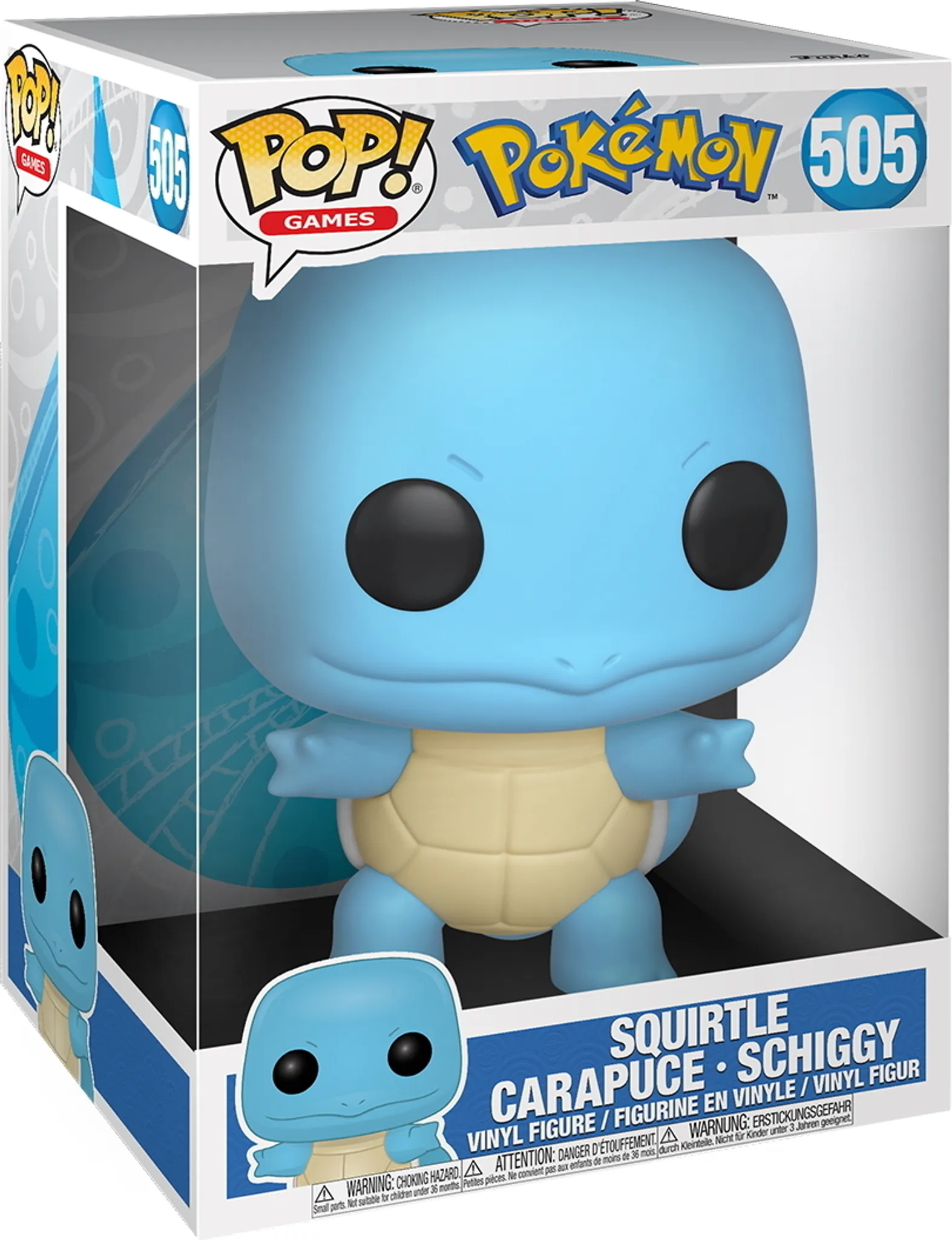 POP! Games | Squirtle Nr. 505 | Pokémon