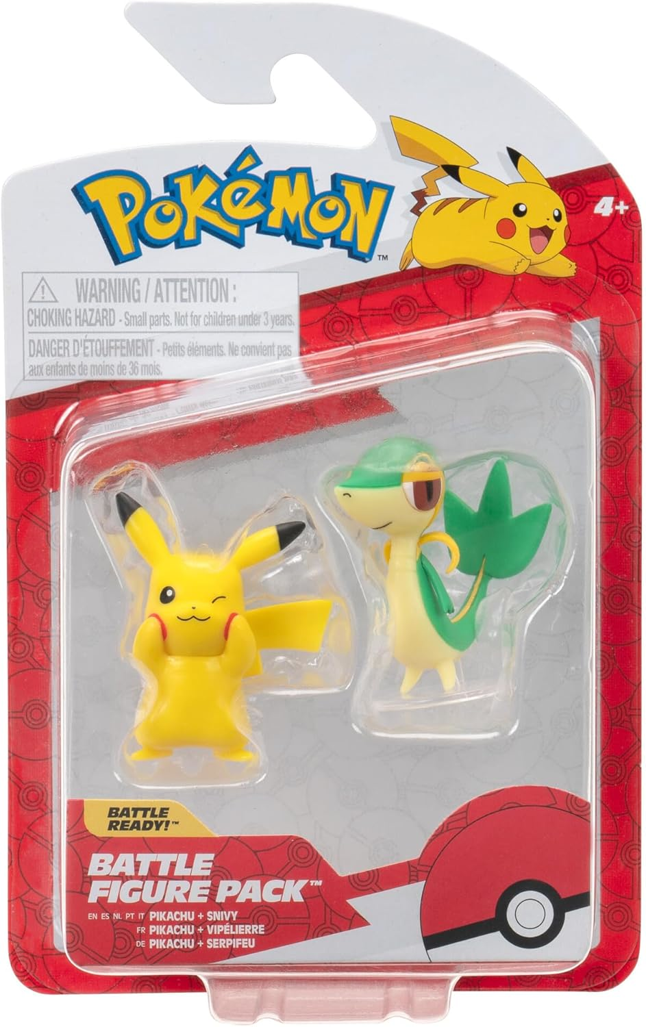 Pokémon | Battle Figure 2 Pack | Snivy & Pikachu