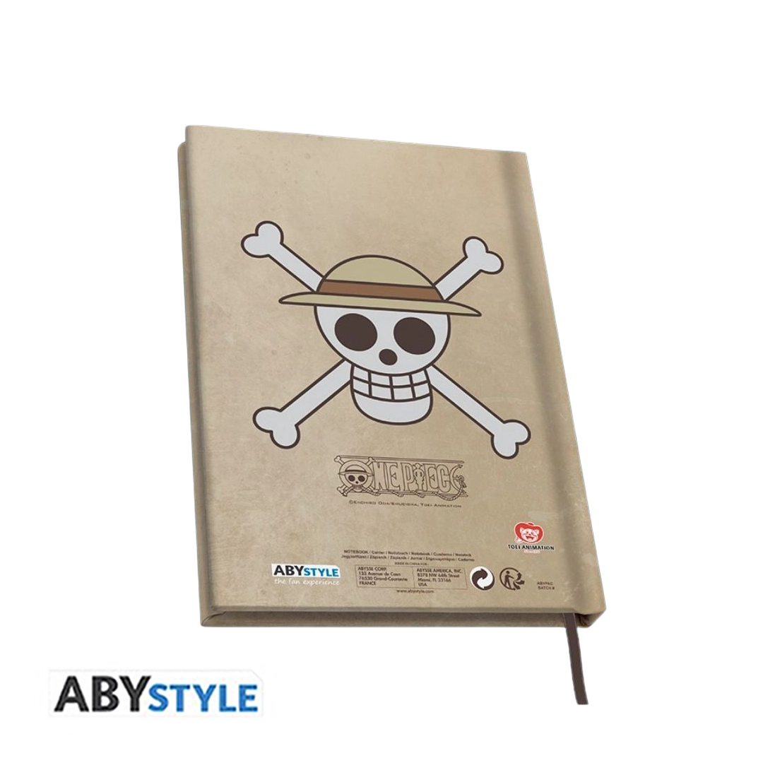 Abysse | One Piece A5 Notebook | Wanted Luffy Wano X4