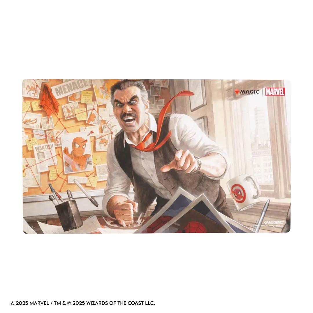 Gamegenic | Spider-Man / J. Jonah Jameson | Prime Playmat Magic: The Gathering 