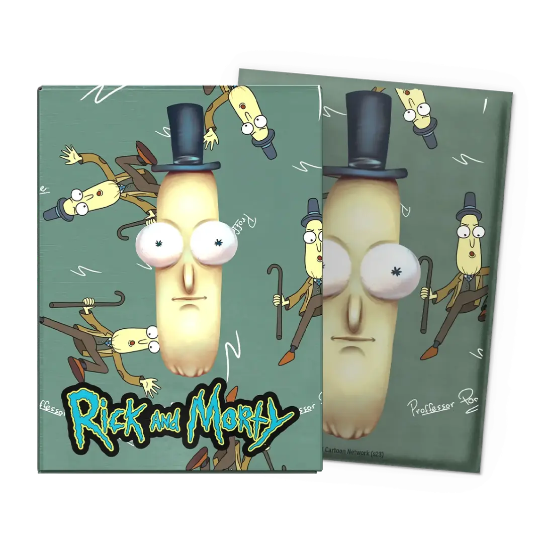 Dragon Shield: Rick & Morty - Mr. Poopy Butthole - Brushed Art Sleeves - Standard Size