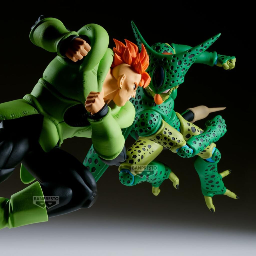 Banpresto | Cell (vs Android 16) Match Makers (16cm) (B) | Dragon Ball Z