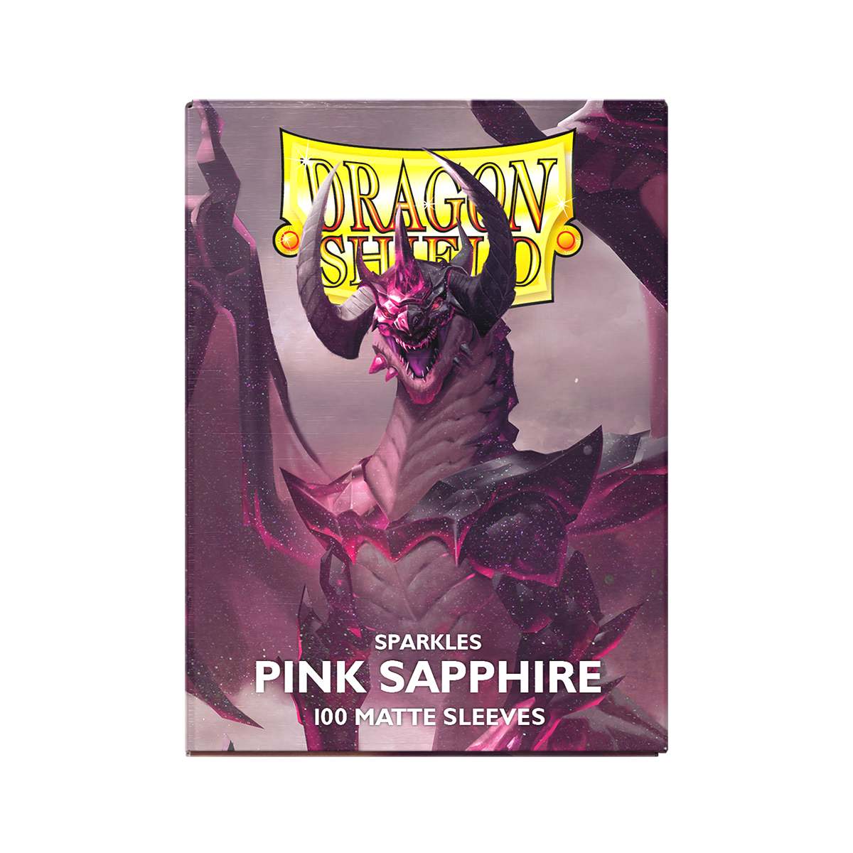 Dragon Shield | Pink Sapphire | Matte Sleeves Standard Size