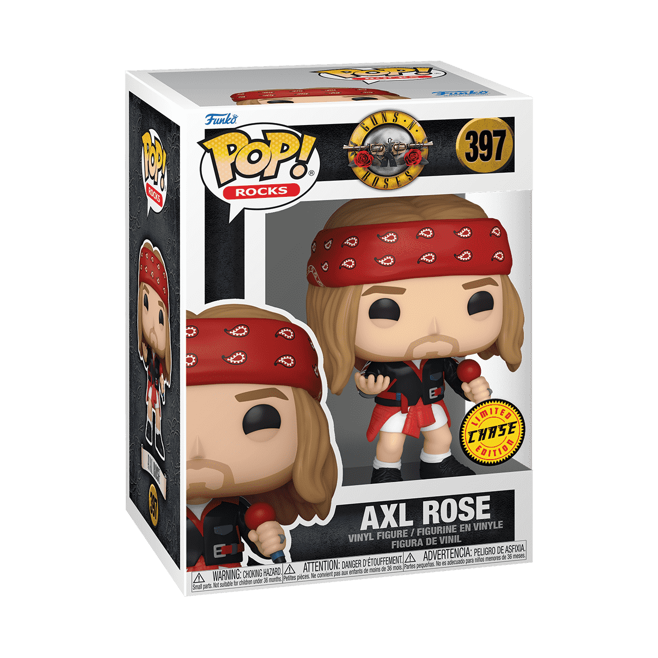POP Rocks: Axl Rose with Red Bandana - Guns N Roses (CH)