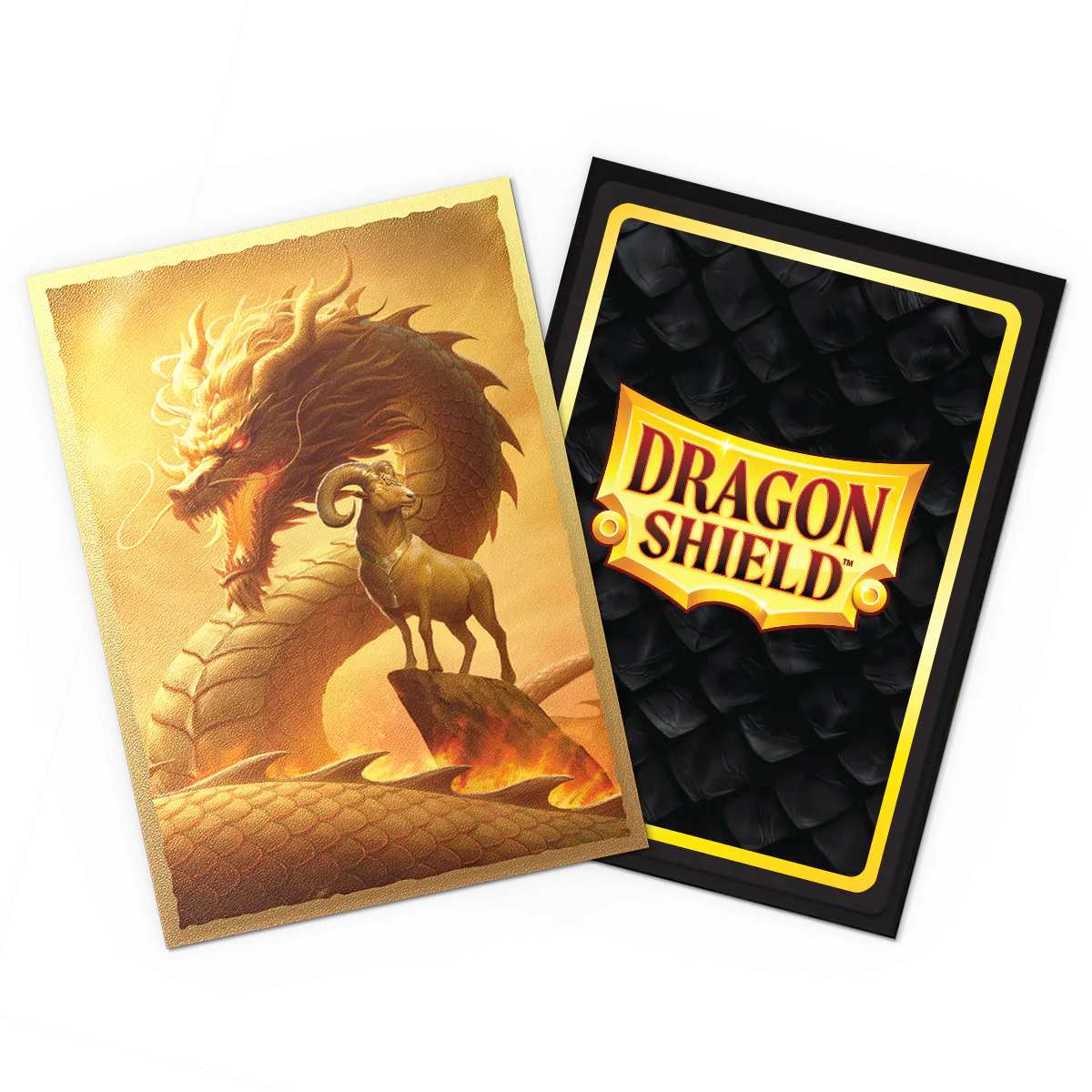 Dragon Shield | Fire Goat 2027 Matte Dual Art Sleeves | Standard Size