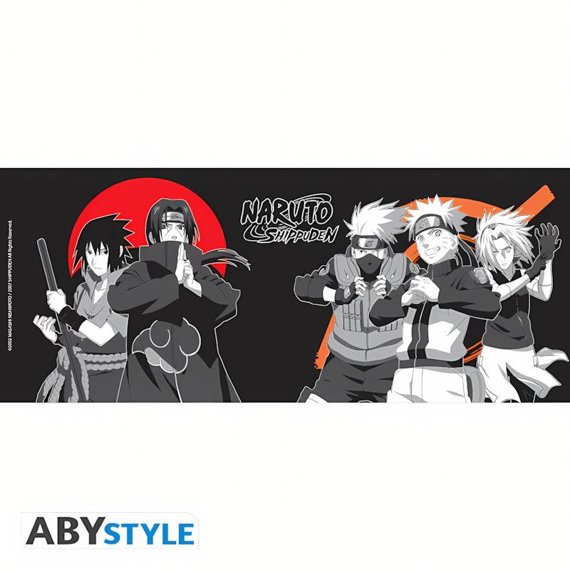 Abysse | Naruto Shippuden | Mug (460ml) (Black & White)