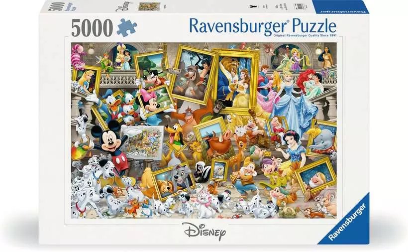 Ravensburger | Disney Micky Maus als Künstler | 5000 Teile Puzzle