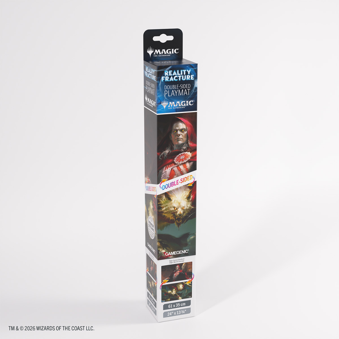 Gamegenic | MTG: Reality Fracture - Edgar, Ancient Bloodlord/Edgar, Moonlit Sovereign | double-sided Playmat