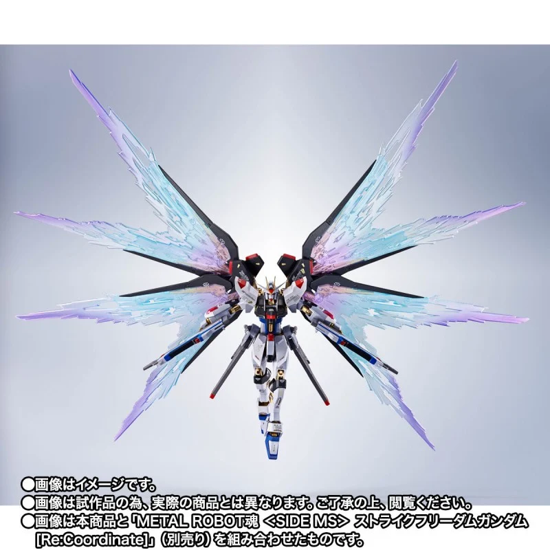 Tamashii Nations | Wings Of Light & Hi Mat Full Burst Set Metal Robot Spirits (50cm) | Gundam