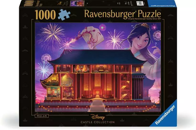 Ravensburger | Disney Castles Mulan | 1000 Teile Puzzle