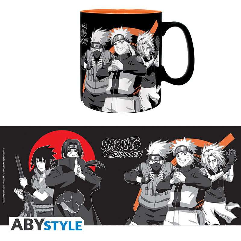 Abysse | Naruto Shippuden | Mug (460ml) (Black & White)