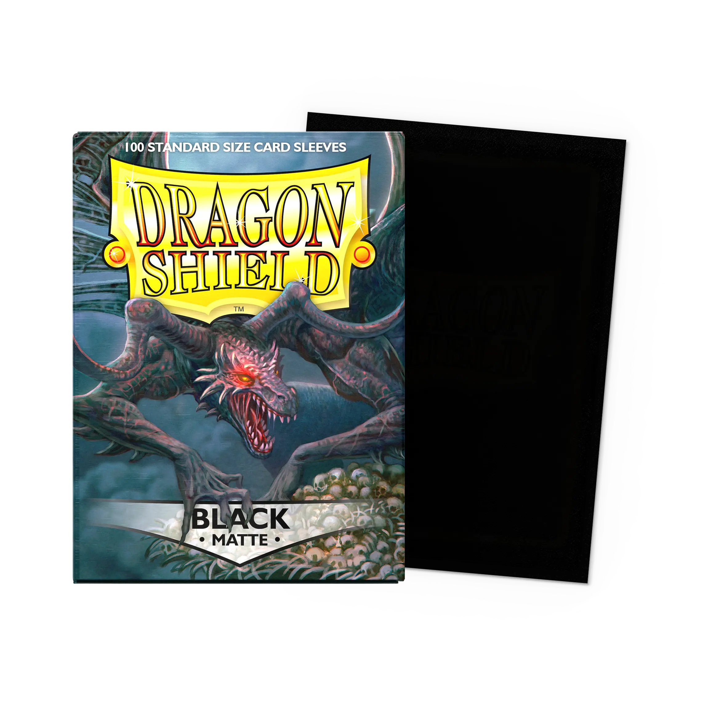 Dragon Shield: Black - Matte Sleeves - Standard Size