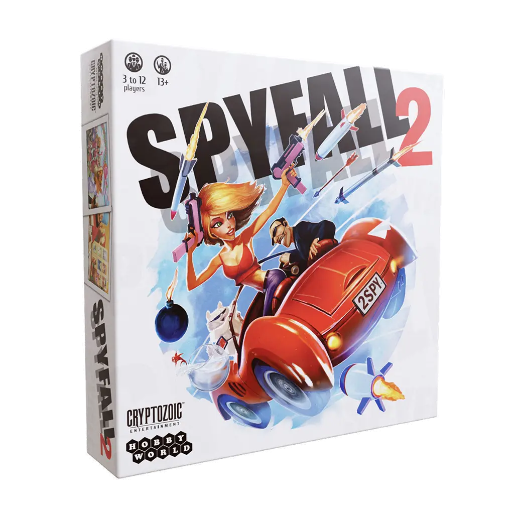 Cryptozoic: Spyfall 2 - Card Games