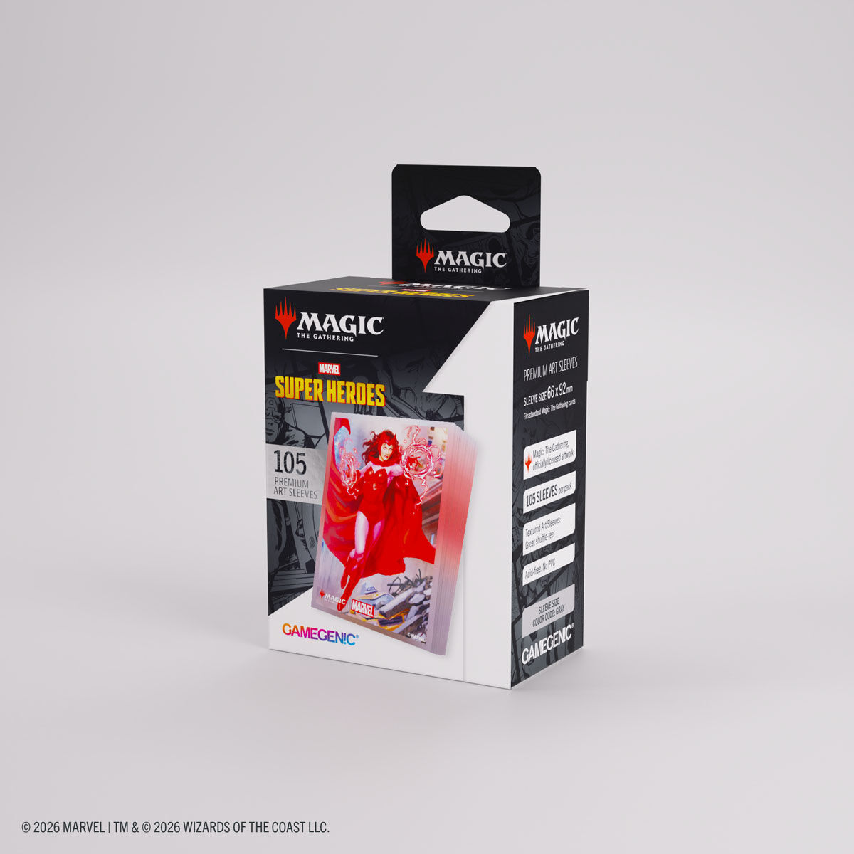 Gamegenic | Marvel Super Heroes - The Scarlet Witch | Premium Art Sleeves