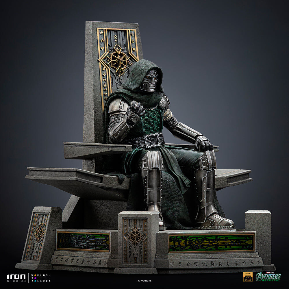 Iron Studios | Doctor Doom on Throne | Avengers: Doomsday - Deluxe Art Scale 1/10