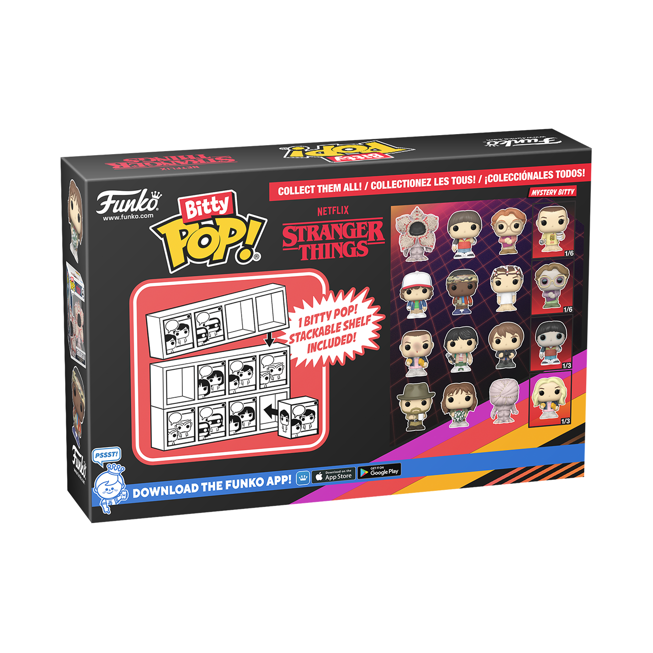Bitty POP!: Demogorgon (4-Pack) - Stranger Things