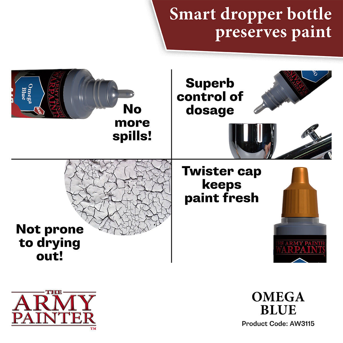 The Army Painter - Omega Blue - Warpaints Air
