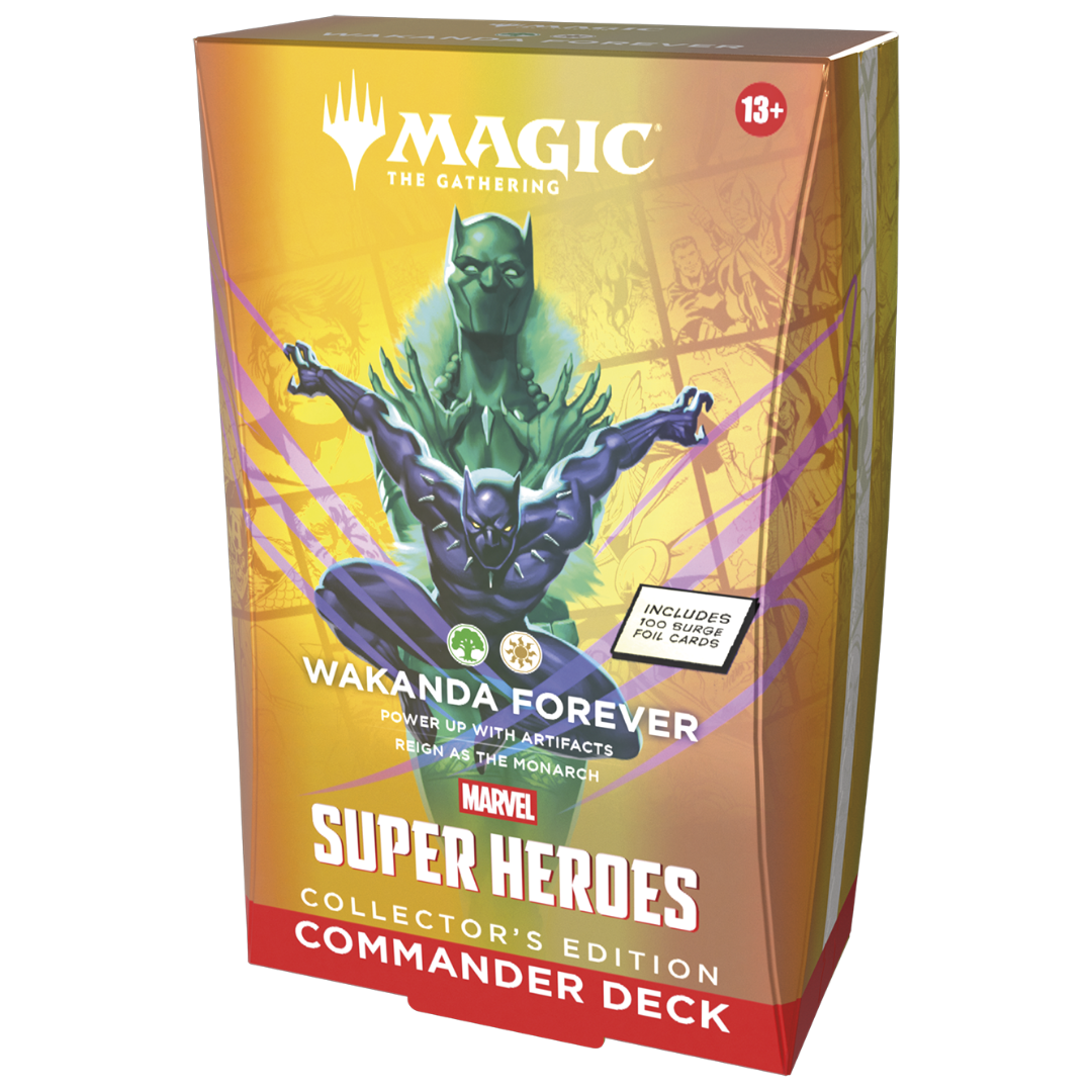 Magic: The Gathering | Marvel Super Heroes | Wakanda Forever Commander Deck Collector's Edition (EN)
