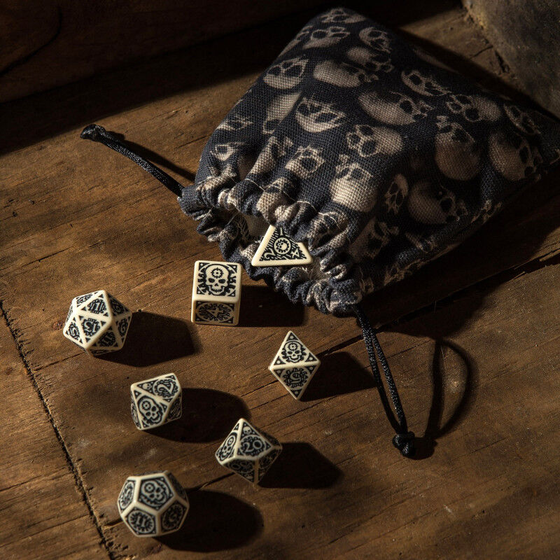 Q Workshop | Skull | Fullprint Dice Bag