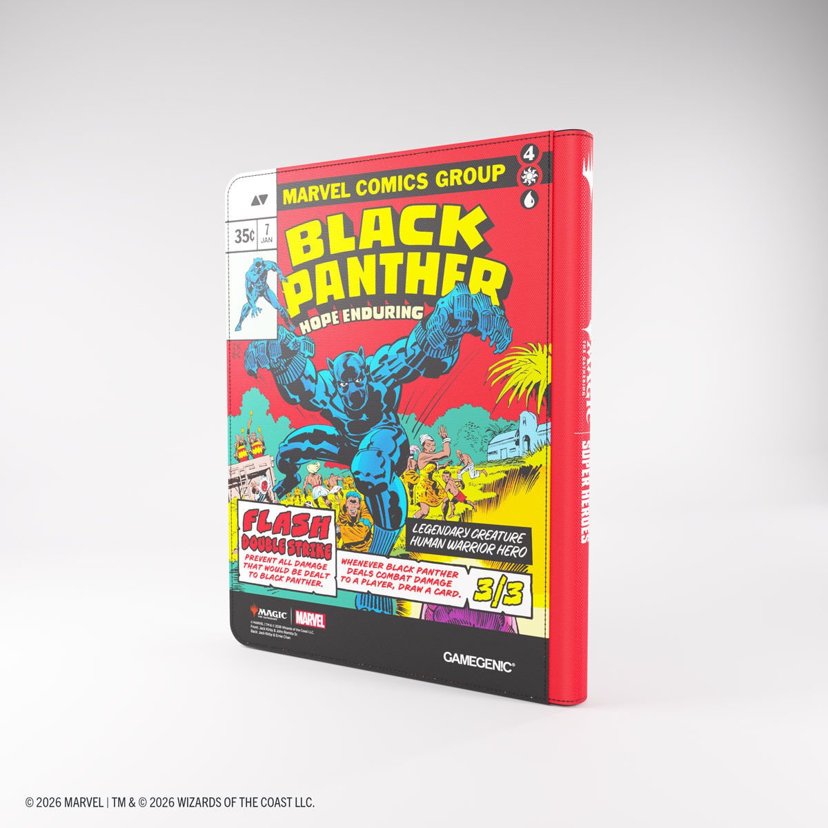 Gamegenic | Marvel Super Heroes - Captain America/Black Panther | Binder 18-Pocket