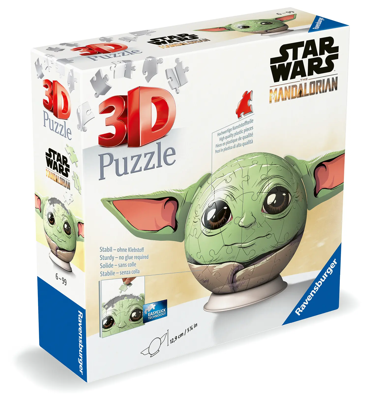 Ravensburger | The Mandalorian Grogu | 3D Puzzleball