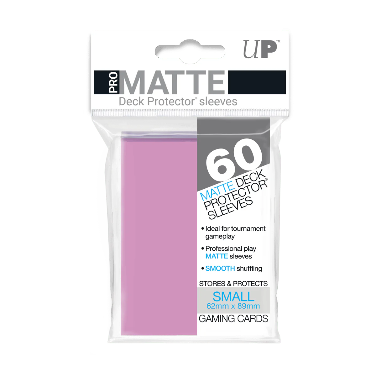 Ultra Pro: PRO-Matte 60ct Small Deck Protector® Sleeves - Pink