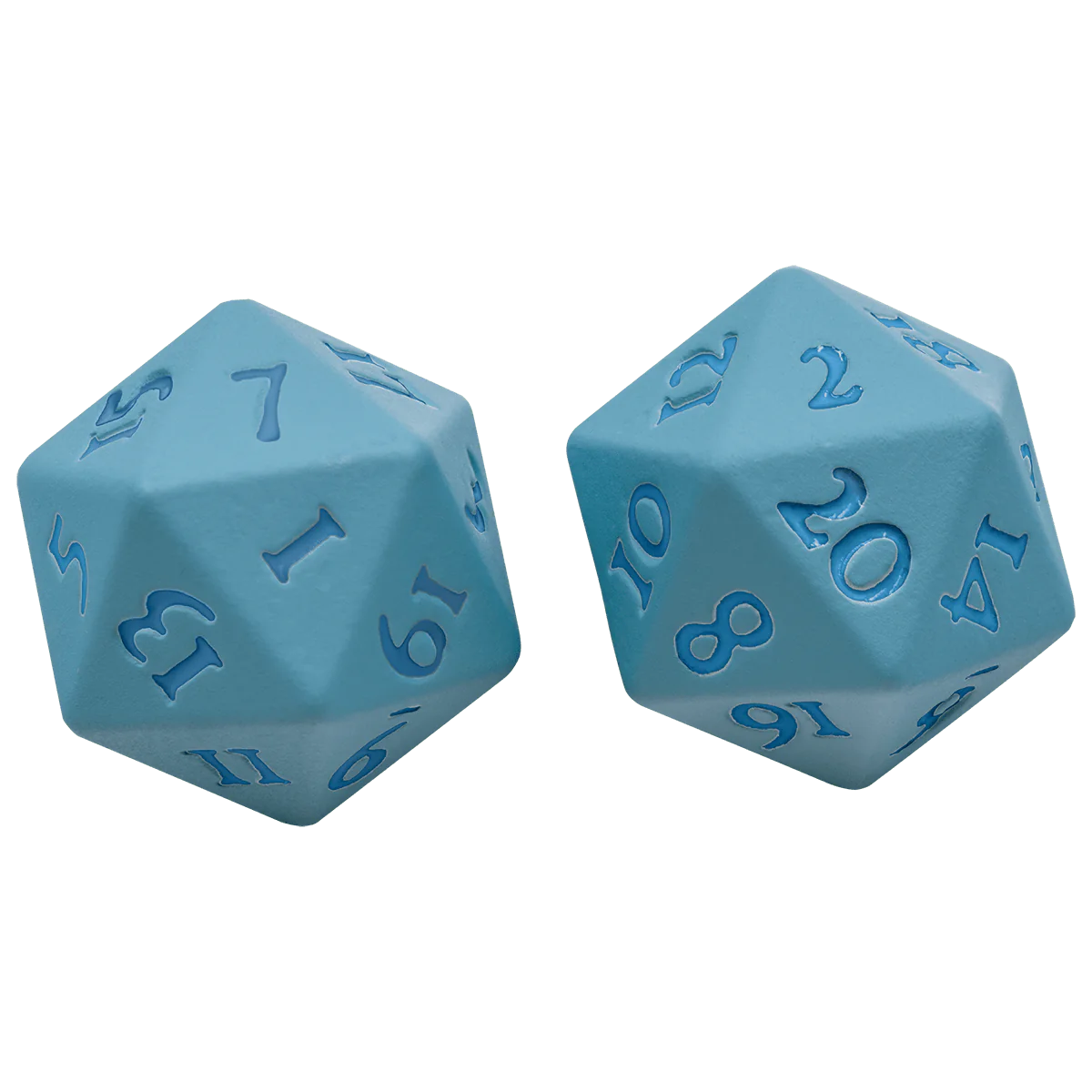 Ultra Pro: Vivid Heavy Metal Dice - Light Blue