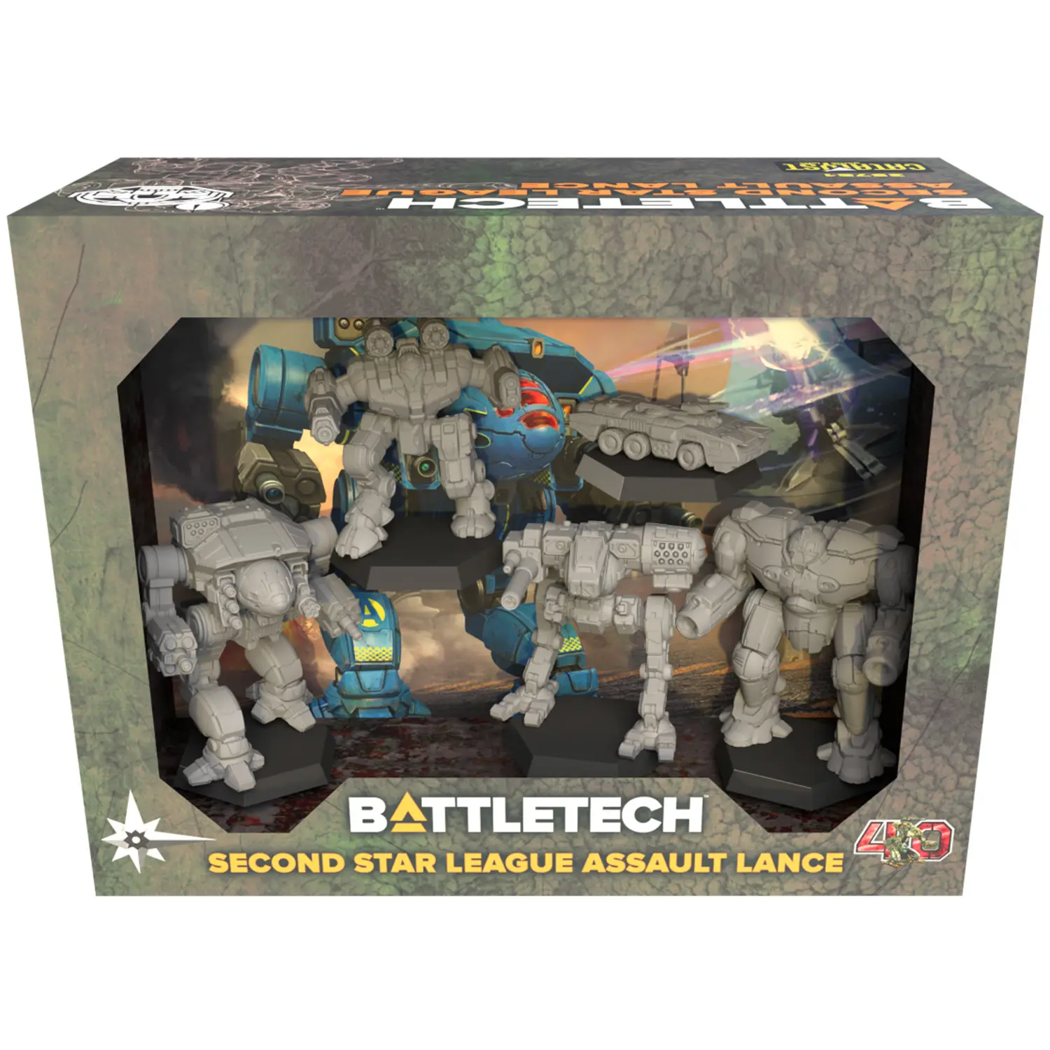 Catalyst Game Labs: BattleTech Second Star League Assault Lance - Miniature Games