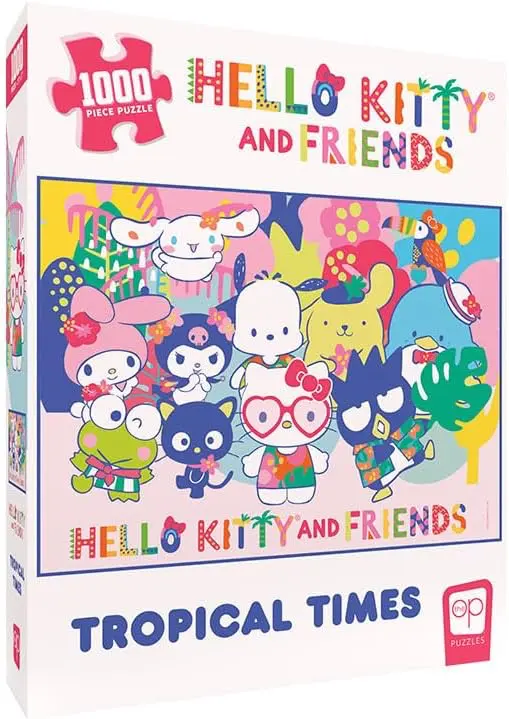 Usaopoly: Hello Kitty Tropical Times Puzzle 1000 pcs - Jigsaw Puzzles