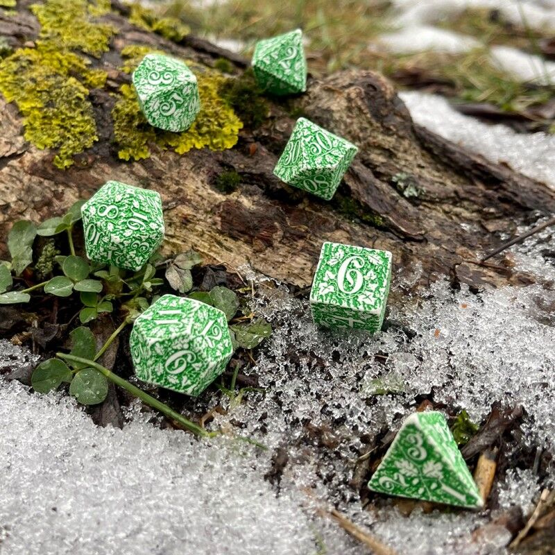 Q Workshop | Tundra | Forest Dice Set