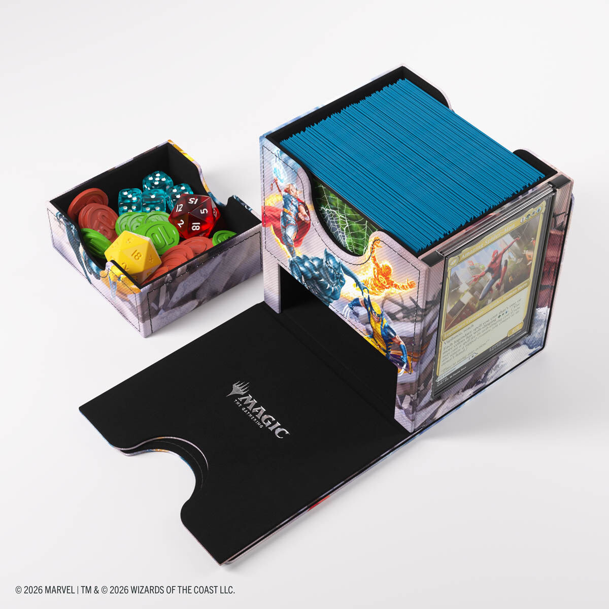 Gamegenic | Marvel Super Heroes - Marvel Super Heroes | Deckbox Sidekick PRO 100+ XL