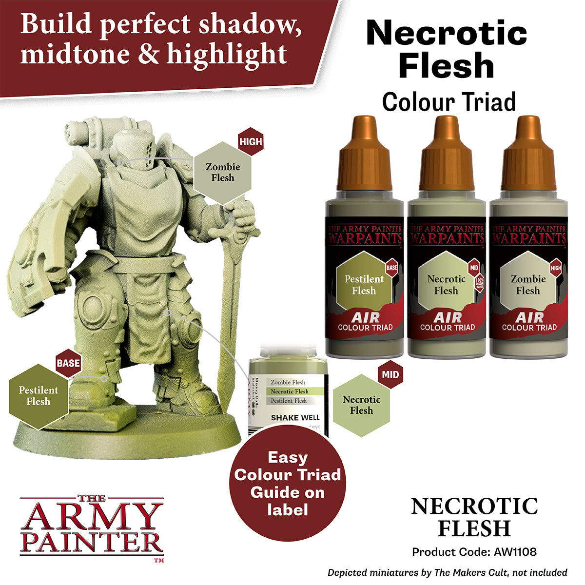 The Army Painter - Necrotic Flesh - Warpaints Air