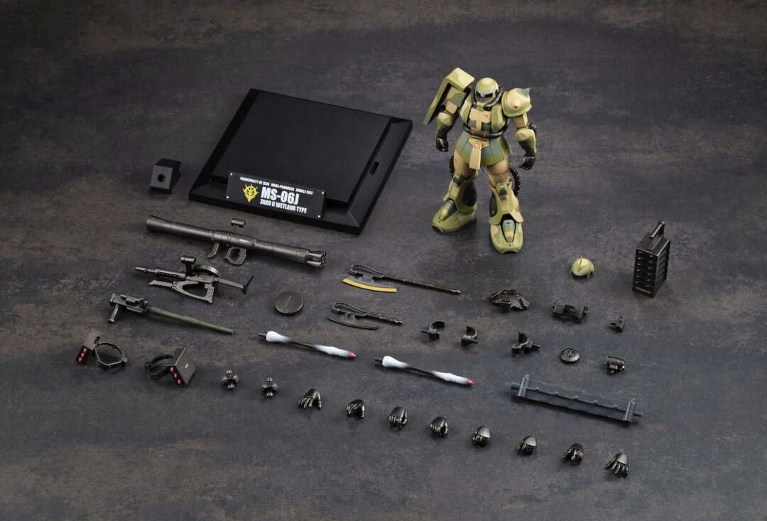 Tamashii Nations | SIDE MS-06J Wet Ground Type Zaku ver. A.N.I.M.E. MS MUSEUM | Mobile Suit Gundam MSV