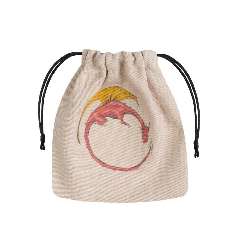 Q Workshop | Beige & Multicolor | Dragon Dice Bag