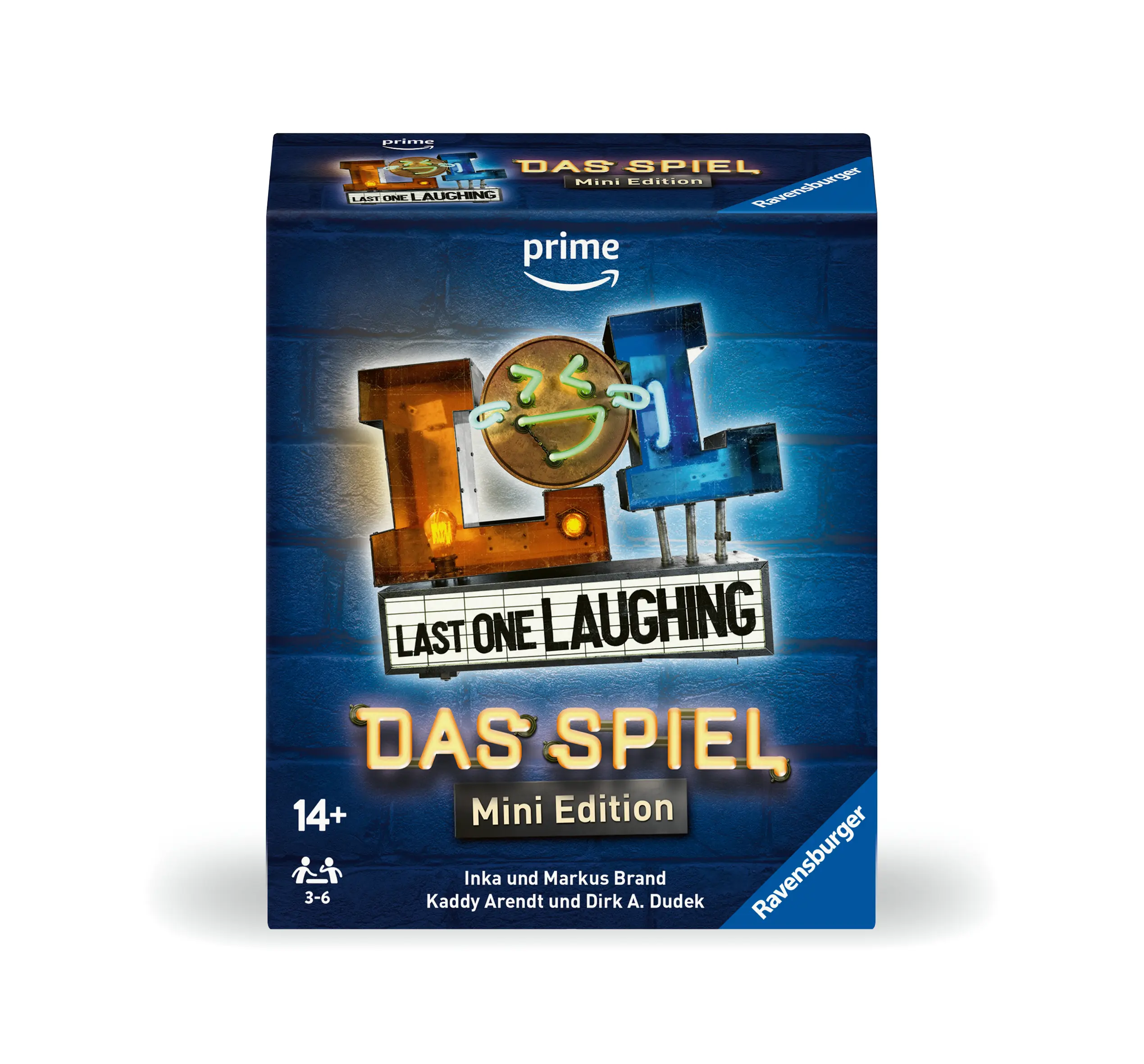 Ravensburger | Last one Laughing Das Spiel Mini Edition | Partyspiel